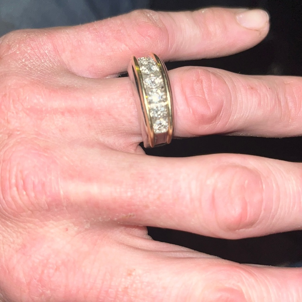 Men’s engagement ring